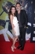 HILARIE BURTON and Jeffrey Dean Morgan at The Walking Dead, Season 10 Special Screening in Hollywood 09/23/2019