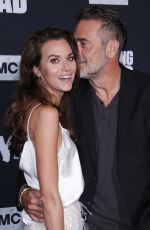 HILARIE BURTON and Jeffrey Dean Morgan at The Walking Dead, Season 10 Special Screening in Hollywood 09/23/2019