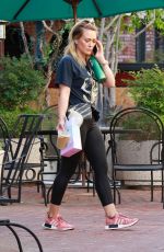 HILARY DUFF Out and About in Sherman Oaks 09/24/2019