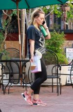 HILARY DUFF Out and About in Sherman Oaks 09/24/2019