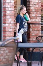 HILARY DUFF Out and About in Sherman Oaks 09/24/2019