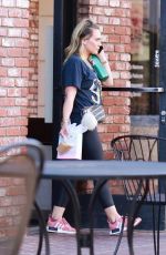 HILARY DUFF Out and About in Sherman Oaks 09/24/2019