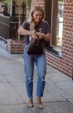 HILARY DUFF Out for Lunch in West Hollywood 09/24/2019
