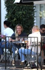 HILARY DUFF Out for Lunch in West Hollywood 09/24/2019