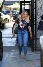 HILARY DUFF Out for Lunch in West Hollywood 09/24/2019