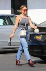 HILARY DUFF Shopping at Sephora Cosmetics Store in Studio City 09/19/2019