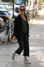 HOLLIDAY GRAINGER Leaves BBC Radio 2 Studios in London 8/29/2019
