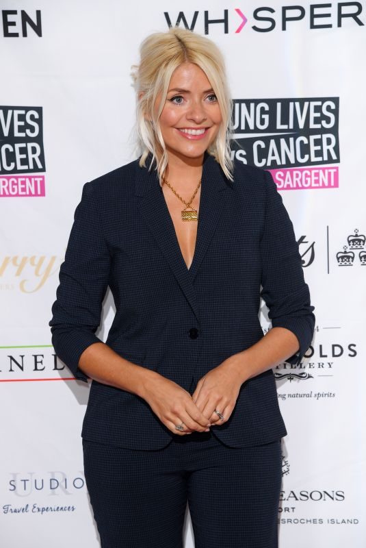 HOLLY WILLOGHBY at A Very British Affair Auction at Claridge’s Hotel in London 09/13/2019