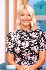 HOLLY WILLOGHBY at This Morning Show in London 09/02/2019