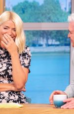 HOLLY WILLOGHBY at This Morning Show in London 09/02/2019