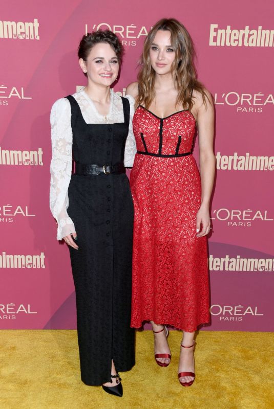 HUNTER HALEY and JOEY KING at 2019 Entertainment Weekly Pre-emmy Party in Los Angeles 09/20/2019
