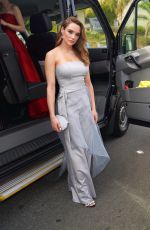 HUNTER HALEY KING at 71st Annual Emmy Awards in Los Angeles 09/22/2019