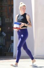 IRELAND BALDWIN Leaves Yoga Class in Studio City 09/17/2019