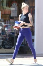 IRELAND BALDWIN Leaves Yoga Class in Studio City 09/17/2019