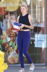 IRELAND BALDWIN Leaves Yoga Class in Studio City 09/17/2019