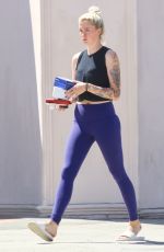 IRELAND BALDWIN Leaves Yoga Class in Studio City 09/17/2019