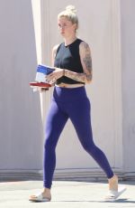 IRELAND BALDWIN Leaves Yoga Class in Studio City 09/17/2019