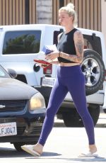 IRELAND BALDWIN Leaves Yoga Class in Studio City 09/17/2019