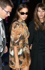 IRINA SHAYK Arrives at Love Magazine London Fashion Week Party 09/16/2019