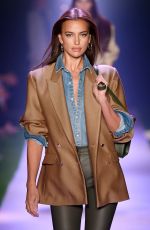IRINA SHAYK at Brandon Maxwell Runway Show at New York Fashion Week 09/07/2019