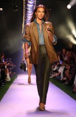 IRINA SHAYK at Brandon Maxwell Runway Show at New York Fashion Week 09/07/2019