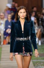 IRINA SHAYK at Etro Runway Show at Milan Fashion Week 09/20/2019