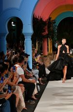 IRINA SHAYK at Oscar De La Renta Runway Show at New York Fashion Week 09/10/2019