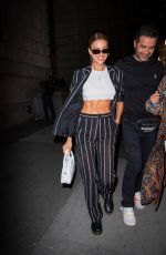 IRINA SHAYK Leaves Oscar De La Renta Show in New York 09/10/2019