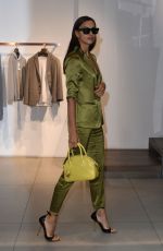 IRINA SHAYK Out at Via Montenapoleone in Milan 09/20/2019