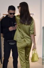 IRINA SHAYK Out at Via Montenapoleone in Milan 09/20/2019