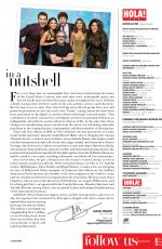 ISABELA MONER, MARIELENA DAVILA and DENISE BIDOT in Hola! Made in USA Magazine, October 2019