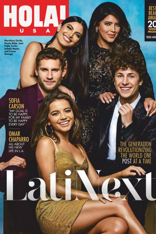 ISABELA MONER, MARIELENA DAVILA and DENISE BIDOT in Hola! Made in USA Magazine, October 2019