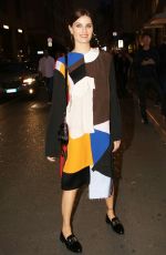 ISABELI FONTANA Arrives at Tod