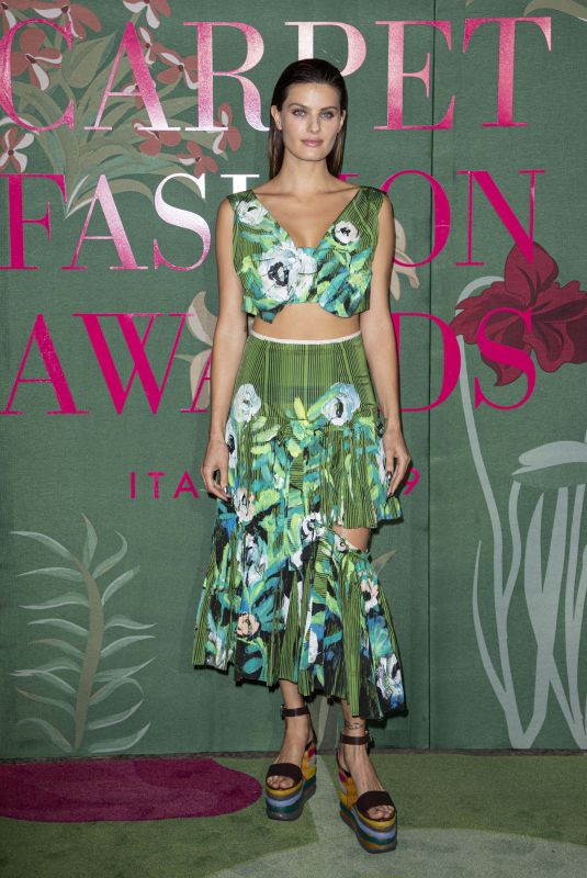ISABELI FONTANA at Green Carpet Fashion Awards in Milan 09/22/2019