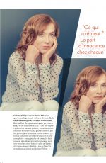 ISABELLE HUPPERT in Psychologies Magazine, France September 2019