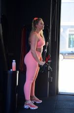 ISKRA LAWRENCE Working Out at Dogpound Gym in New York 09/07/2019