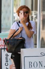 ISLA FISHER Leaves a Gym Session in Studio City 09/18/2019