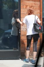 ISLA FISHER Leaves a Gym Session in Studio City 09/18/2019