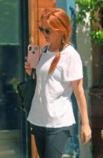 ISLA FISHER Leaves a Gym Session in Studio City 09/18/2019