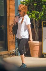ISLA FISHER Leaves a Gym Session in Studio City 09/18/2019