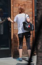 ISLA FISHER Leaves a Gym Session in Studio City 09/18/2019