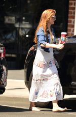 ISLA FISHER Leaves Urth Cafe in Los Angeles 08/29/2019