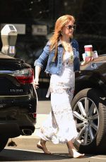 ISLA FISHER Leaves Urth Cafe in Los Angeles 08/29/2019