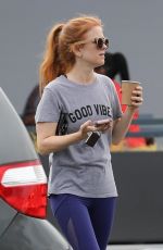 ISLA FISHER Out for Coffee in Los Angeles 09/10/2019