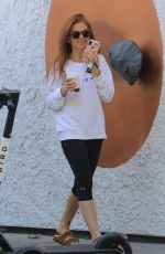 ISLA FISHER Receives a Parking Ticket Out in West Hollywood 09/24/2019