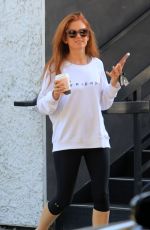 ISLA FISHER Receives a Parking Ticket Out in West Hollywood 09/24/2019