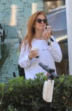 ISLA FISHER Receives a Parking Ticket Out in West Hollywood 09/24/2019