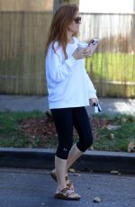 ISLA FISHER Receives a Parking Ticket Out in West Hollywood 09/24/2019