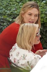 IVANKA TRUM and KARLIE KLOSS at a Lunch in Rome 09/22/2019