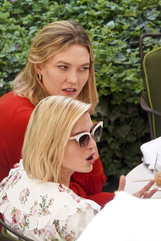 IVANKA TRUM and KARLIE KLOSS at a Lunch in Rome 09/22/2019
